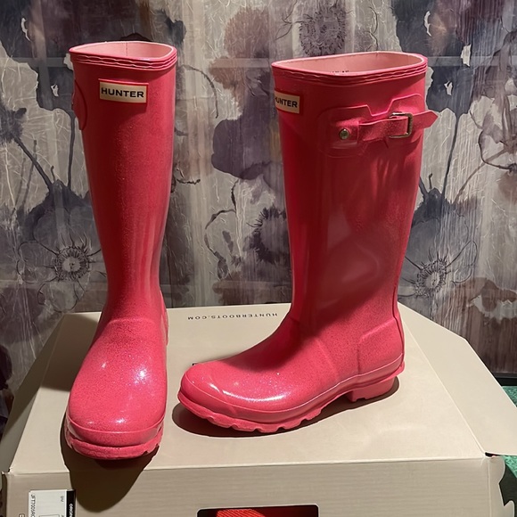 Hunter Starcloud Glitter Rain Boot - Picture 6 of 13